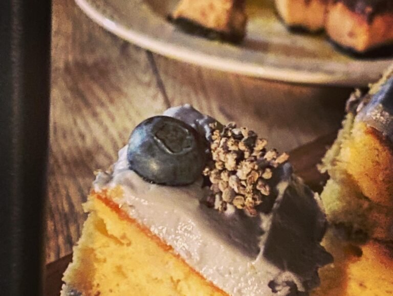 Blueberry Lavender Cake by Rustik Chef