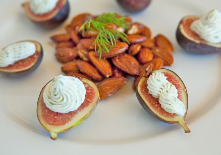 Figs and almonds created by Rustik chef